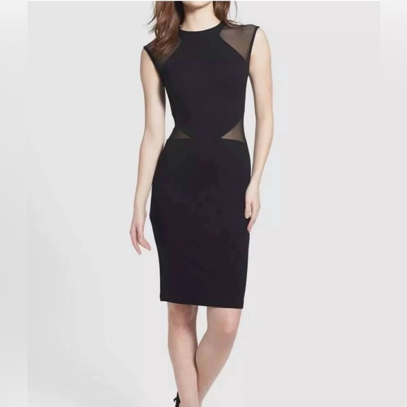 Elegant Black French Connection Sleeveless Dress - Picture 13 of 14